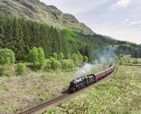 DJI_0061_000049 Jacobite Steam train