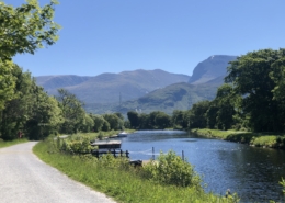 Caledonian Canal loop walk