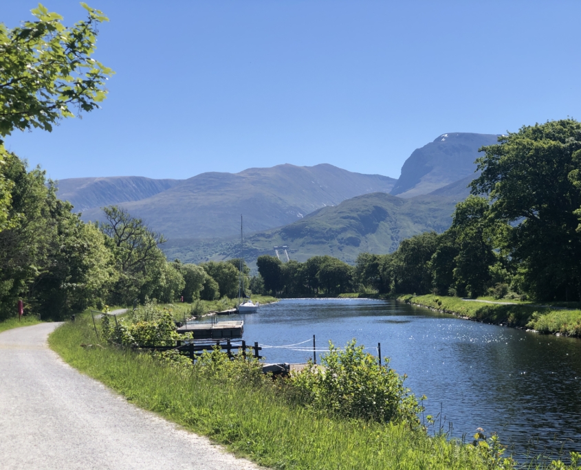 Caledonian Canal loop walk Caledonian Canal loop walk