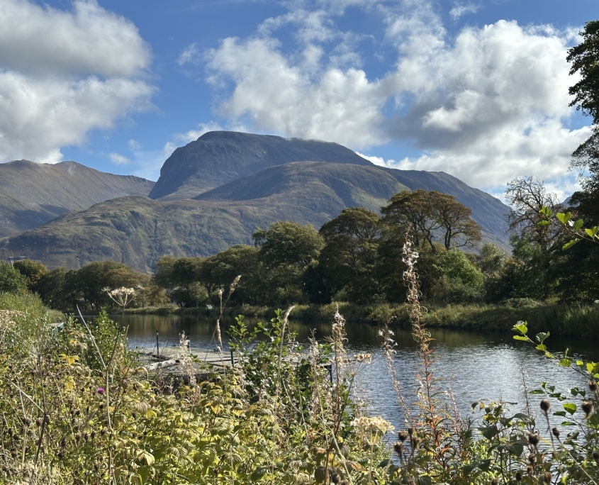 Caledonian Canal tow path Caledonian Canal tow path